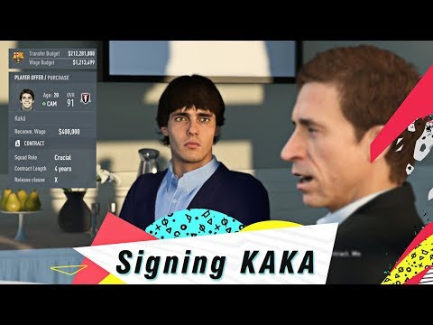 Signing KAKA in FIFA 20 Career Mode