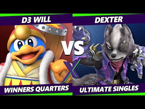 S@X 433 Winners Quarters - D3_Will (Dedede) Vs. Dexter (Wolf) Smash Ultimate - SSBU