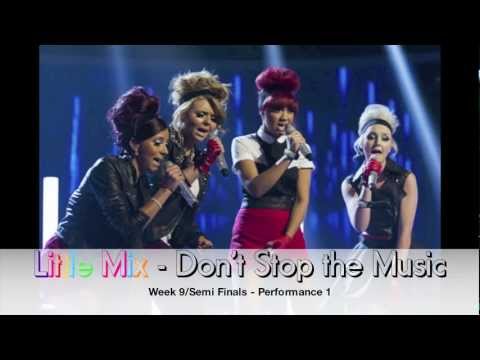 Little Mix - Keep Me Hanging On (Audio) - Week 9/Semi Final