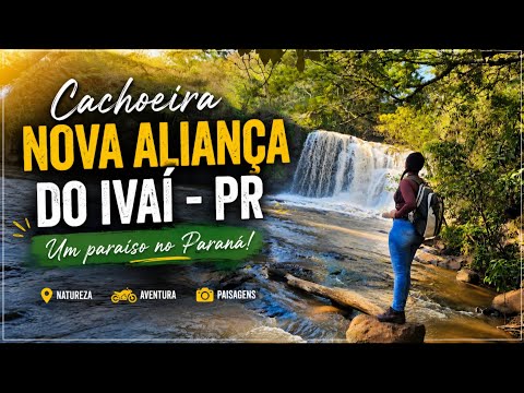 Cachoeira Nova Aliança do Ivaí PR | Passeio Incrível em Meio à Natureza 🌿💦BATE E VOLTA 