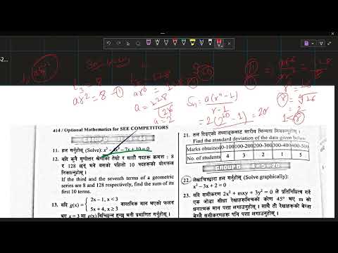 Model Set solving set 7 group B SEE