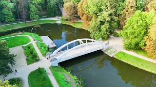 Park Centralny w Świdnicy w ostatnie dni lata.