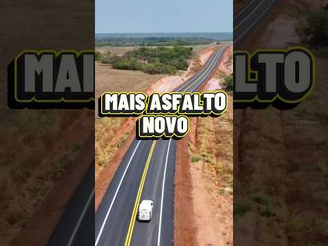ASFALTO NOVO EM DIAMANTINO
