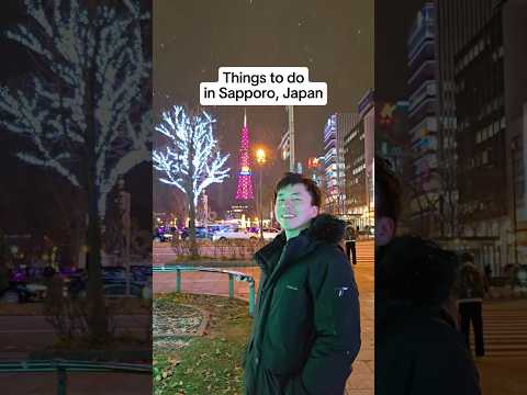 Things to do in Sapporo, Japan #sapporo #japan #hokkaido #travel #thingstodoinjapan