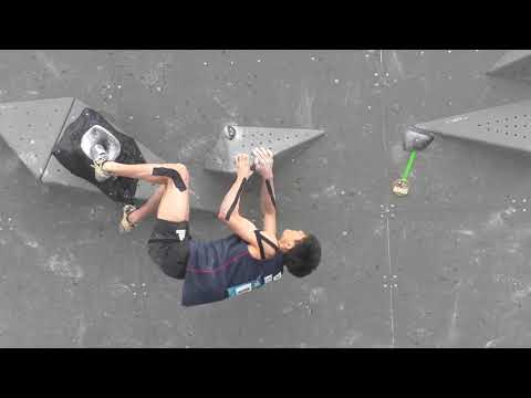 Jongwon Chon Boulder 2 IFSC Climbing World Cup Munich 2017 - Bouldering - Semi-Finals -