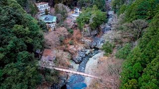 [ 4K Ultra HD ] 冬の奥多摩 ドローン空撮 Aerial Drone Shots of Okutama in TOKYO　(DJI MAVIC PRO)
