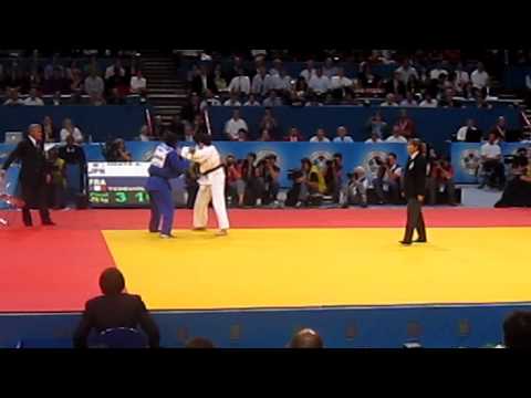 Judo World Championship 2011 Paris 78kg Final Ogata