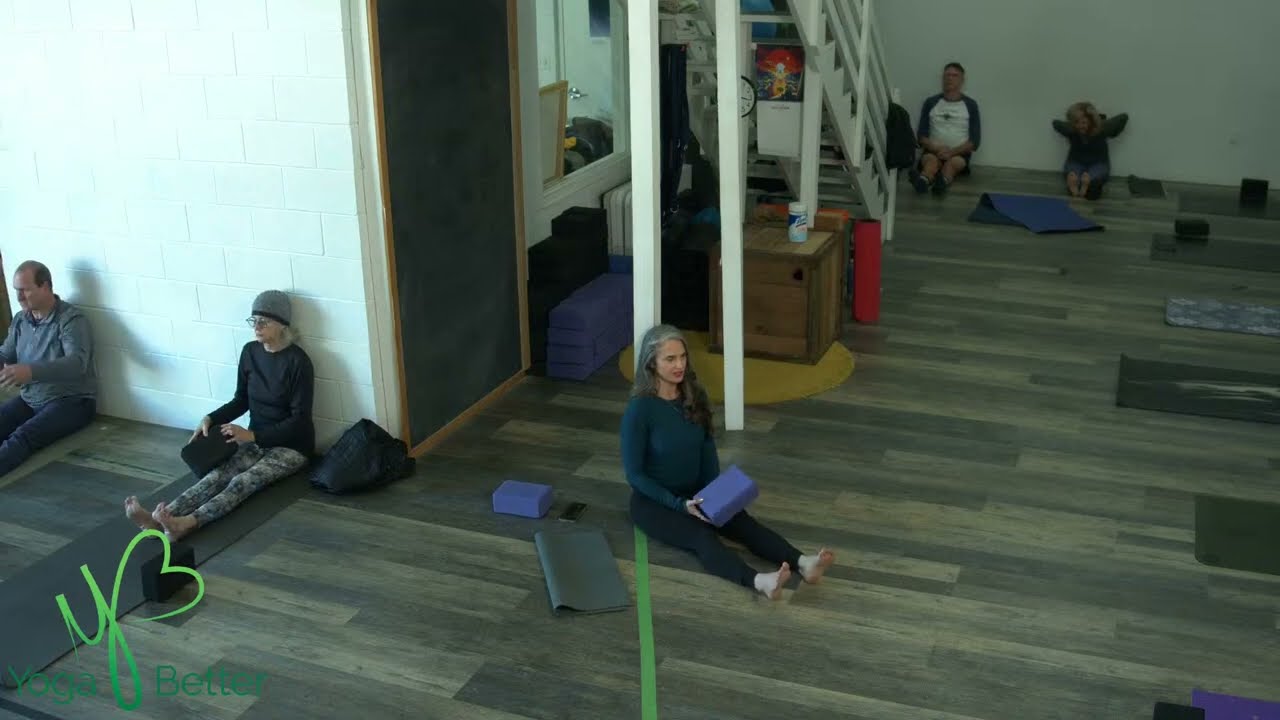 Level 1 - 9am w/ ANDRIA 12.6.24 YOGA BETTER ON LINE! (class starts @ 00:05:54; ends @ 01:02:42)