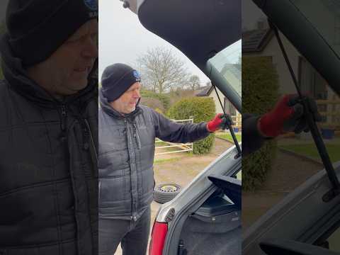 How to replace your cars boot struts? #bootstruts #howto