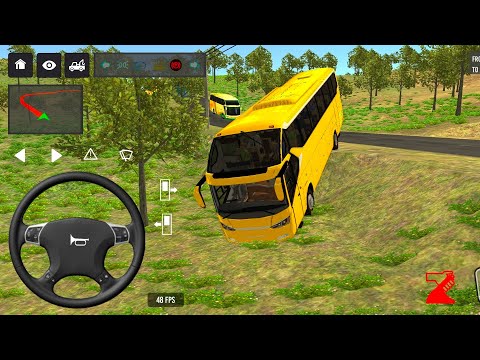 euro coach bus simulator 😱🚌|| new coach bus simulator part- 18 Android gameplay