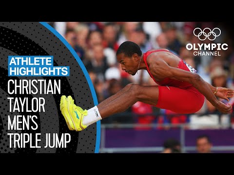 Christian Taylor's 🇺🇸 Olympic Highlights | Athlete Highlights