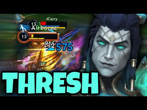Wild Rift Thresh Support Gameplay in Season 19 (Build & Runes)