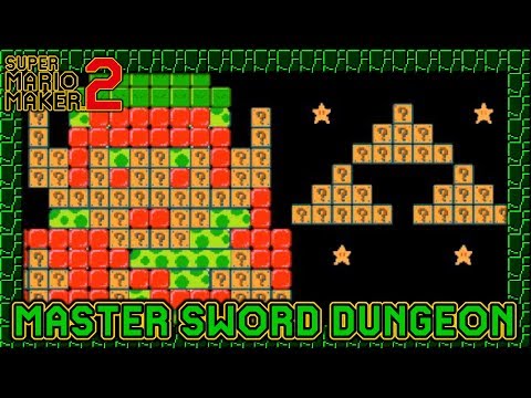 Super Mario Maker 2 - Master Sword Puzzle Dungeon