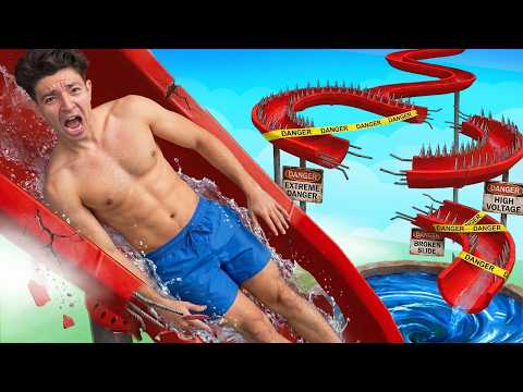 I BUILT the MOST DANGEROUS Water Park in Roblox…
