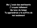 Amel Bent - A trop t'aimer (Lyrics)
