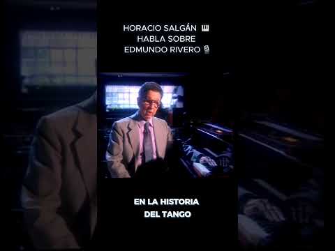 Horacio Salgán 🎹 sobre Edmundo Rivero🎙 #tango #music #musica #rivero #salgan