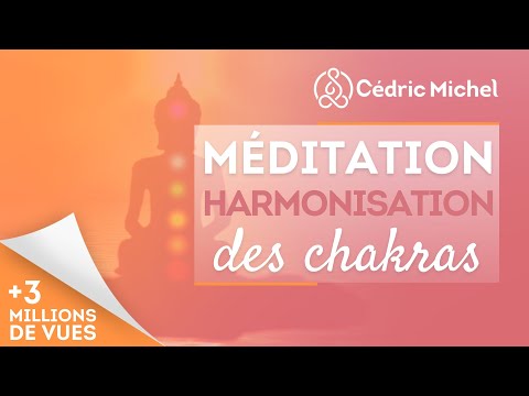 Méditation pour Activer et Harmoniser ses CHAKRAS (enregistrement LIVE)🎧🎙Cédric Michel