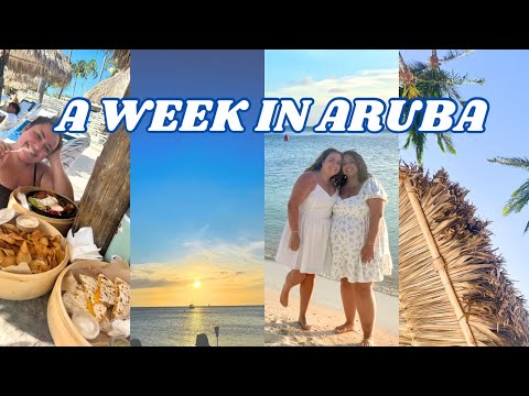 Aruba Vlog | Checking into Marriott Aruba Resort, Beach days, Catamaran boat & more! 