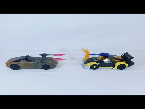 Transformers Golden Disk Collection Jackpot & Sights Stop Motion