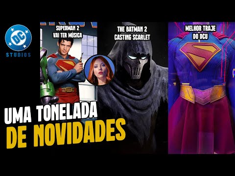 EU VOU SURTAR! THE BATMAN 2 NOVIDADES + SCARLET JOHANSSON COMO VILÃ + SUPERGIRL TRAILER DESCRIÇÃO