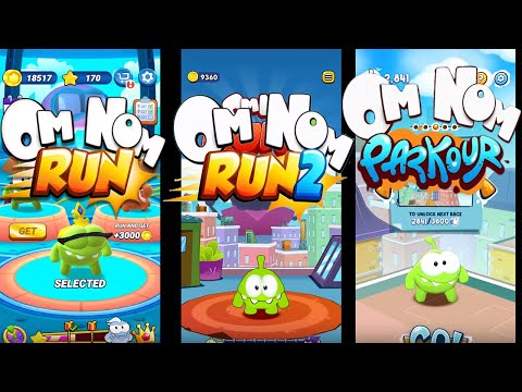 Om Nom: Run! vs. Om Nom: Run 2! vs. Om Nom: Parkour!