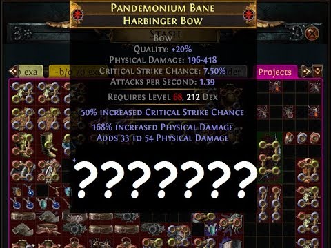when you try your best but you metacrafting shaped harbinger