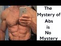 The Mystery of Abs Video, If you Want Abs they have to be a priority