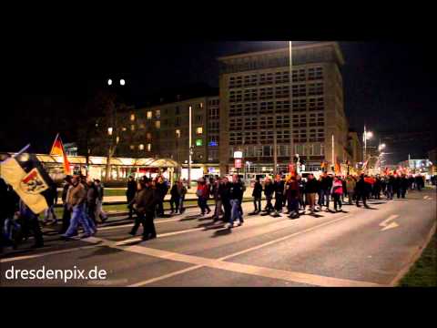 Pegida Spaziergang 23.März