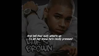 Chris Brown - Gonna Be My Girl (Lyrics Video)