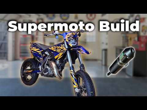 INSANE 125 SUPERMOTO BUILD