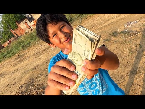 Road pe paise mile chinu ko 😱