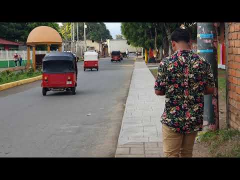 Entrada principal, La Paz Centro,  León,  Nicaragüa, deme un megusta.