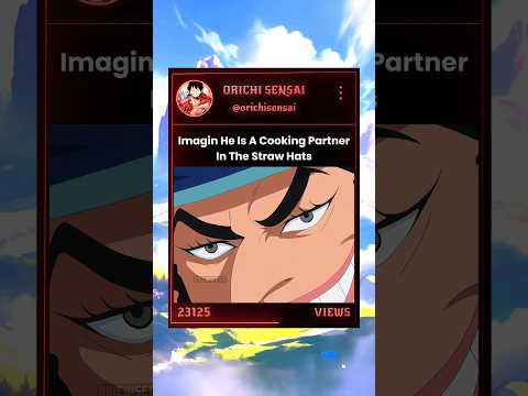 imagine he is a cooking partner in straw hats #sanji #streusen #onepiece