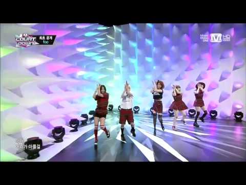 [130725] F(x) Comeback Stage - Rum Pum Pum Pum @ Mnet M!Countdown