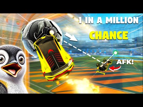1 in 1,000,000 Moments in Rocket League!
