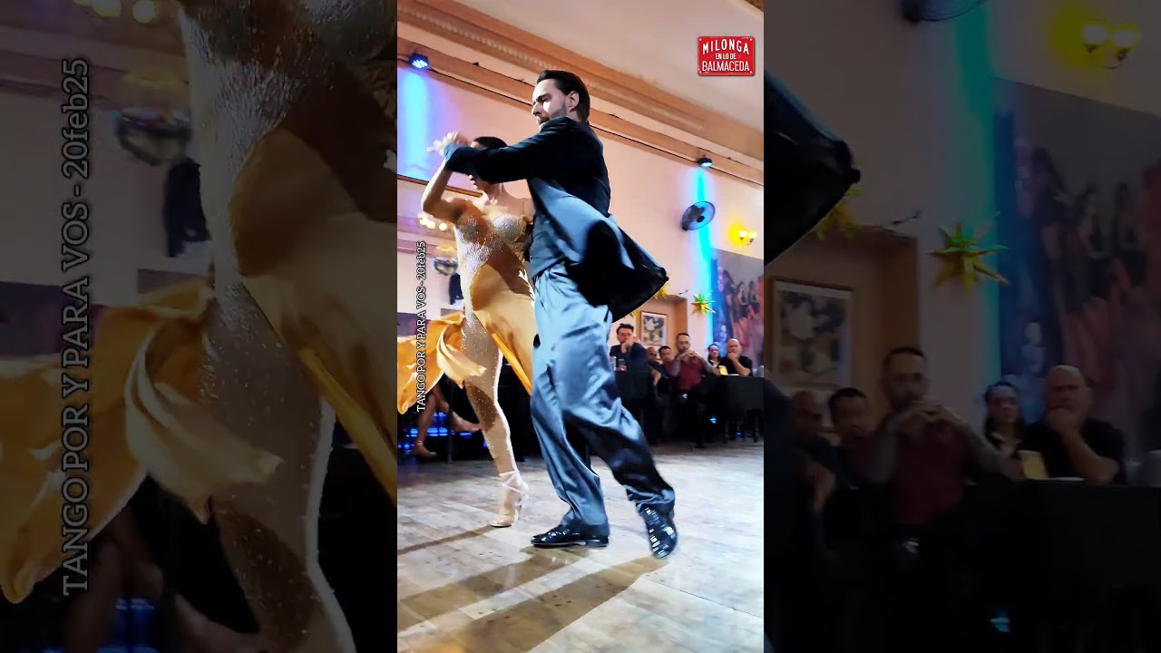 Video thumbnail for Reel 1 - El gordo triste (Goyeneche) Olga Nikola y Dmitriy Kuznetsov. En lo de Balmaceda 20feb25