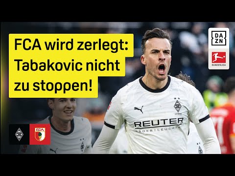 Borussia Mönchengladbach – FC Augsburg | Bundesliga | 16. Spieltag | DAZN Highlights
