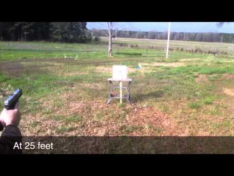 Splitting a bullet with an axe