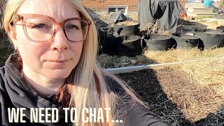 WE NEED TO CHAT + Week 14 Garden Tour | Growing food in small spaces