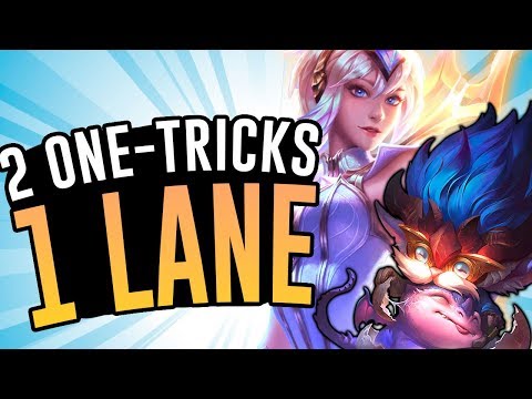 2 One Tricks, 1 Lane?! - Lux Support and Heimerdinger ADC with RezoneGames - League of Legends