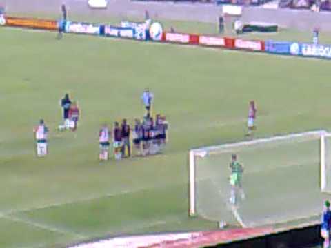 Flamengo 4 x 1 Mesquita gol de Bruno de falta