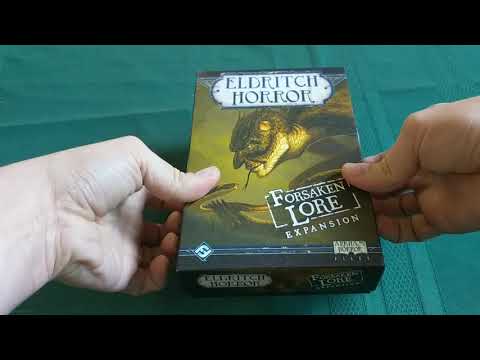 Unbox Everything: Eldritch Horror - Forsaken Lore Expansion