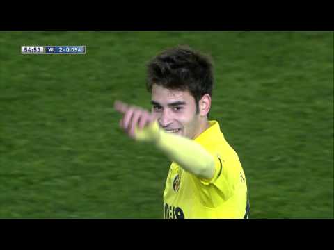 Gol de Trigueros (2-0) en el Villarreal CF - Osasuna - HD