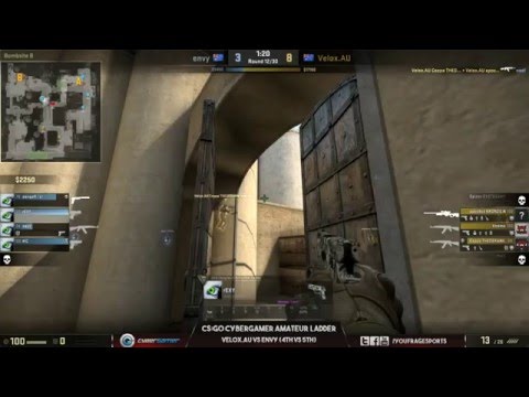 youFRAG Presents // Oceanic CS:GO // Velox.AU vs ENVY w/ eduze