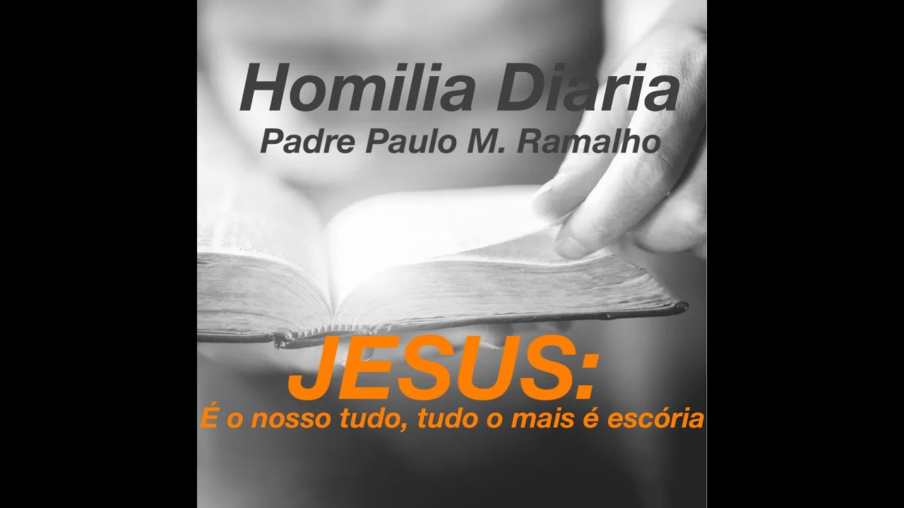 JESUS: É O NOSSO TUDO, TUDO O MAIS É ESCÓRIA