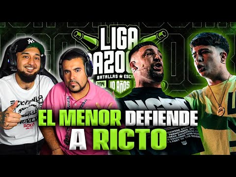 RICTO NOS EXPLICA TODO 😨| EL MENOR VS BRILLANTE #ligabazooka 2024 🌎