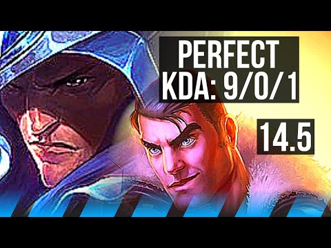 TALON vs JAYCE (MID) | 9/0/1, 7 solo kills, 900+ games, Legendary | BR Grandmaster | 14.5