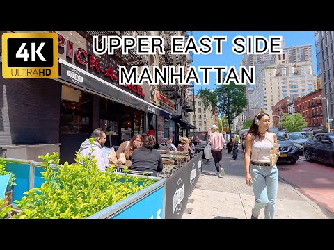 ⁴ᴷ⁶⁰  Walk in New York | 2 Ave Upper East Side | Walk in Manhattan