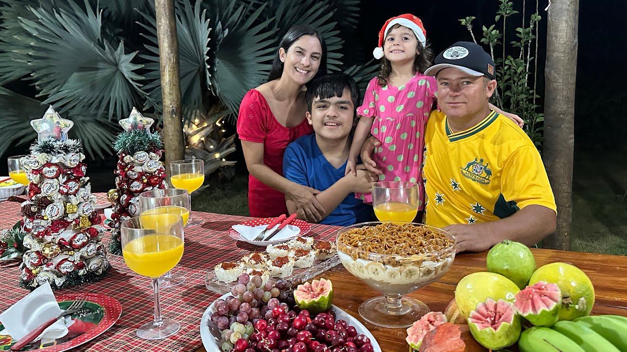 A melhor Ceia de Natal feita só com coisas do sítio