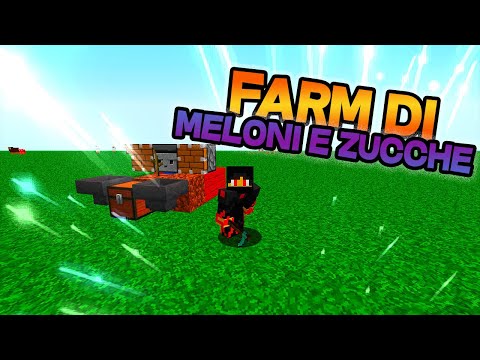 FARM AUTOMATICA DI ZUCCHE E MELONI 1.15.2+ / AFK PUMPKINS AND MELONS FARM 1.15.2+
